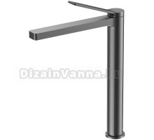 Смеситель для раковины-чаши Azario VISE высокий, графит (AZ-VQQ168R30AJ)