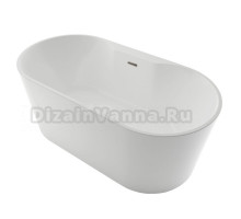 Ванна акриловая Azario BRISTOL 1700х800х580 свободностоящая с полкой для установки смесителя (BRI17080D)