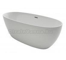 Ванна акриловая Azario DARWIN 1700х750х600 свободностоящая, в комплекте с сифоном и металлической рамой (DAR17075)