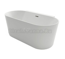 Ванна акриловая Azario MEDFORD 1700*800*580 пристенная, с сифоном и металлической рамой (MED17080)