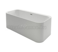 Ванна акриловая Azario RANGALI 1700*800*580 пристенная, с сифоном и металлической рамой (RAN17080)