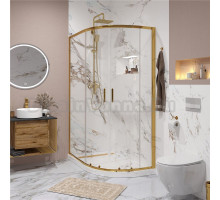 Душевой уголок Niagara Nova 642108111GOLD 120x80 профиль желтое золото, стекло прозрачное