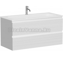 Тумба под раковину без столешницы Sancos Folk 100 bianco