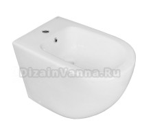 Биде напольное Azario Grado 560х360х410 санфаянс, белый (AZ-2141C)