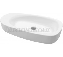 Накладная раковина WHITECROSS Moonstone F 70 матовая белая, искусственный камень