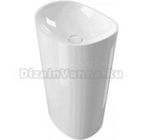 Раковина напольная WHITECROSS Stella 0707.050040.100 50 глянцевая белая, овальная, искусственный камень