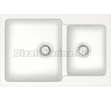 Мойка кухонная AZARIO Grand 00087818 белая