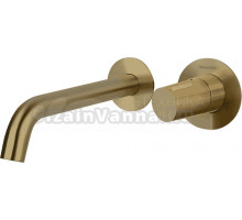 Смеситель для раковины Ramonsoler Tzar 342103OC С ВНУТРЕННЕЙ ЧАСТЬЮ, золото