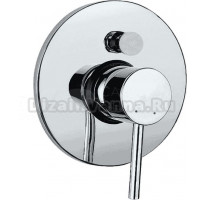 Встраиваемый смеситель для душа и ванны Jaquar Florentine FLR-CHR-5065NK С ВНУТРЕННЕЙ ЧАСТЬЮ