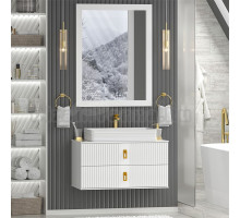 Мебель для ванной комнаты Brevita Sevilla 90 подвесная, белая