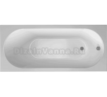 Акриловая ванна Alex Baitler Baikal без опоры 130x70 см, встраиваемая, белая