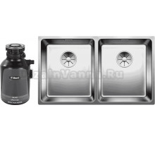 Комплект Мойка Blanco Andano 340/340-U + Измельчитель Bort Alligator