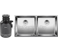Комплект Мойка Blanco Andano 400/400-IF + Измельчитель Bort Alligator