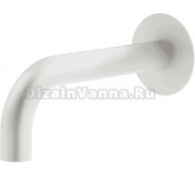 Излив Plumberia Selection Ixo SPT0058BO для ванны, матовый белый