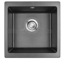 Мойка кухонная Emar Quartz EMQ-1455.P морион