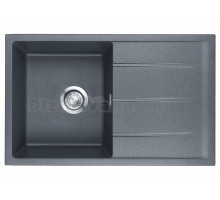 Мойка кухонная Emar Quartz EMQ-1800.Q антрацит