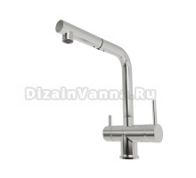 Смеситель для кухни Emar Steel ЕСВ 7017 хром