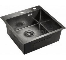 Мойка кухонная Emar PVD EMB-117A PVD Nano Dark