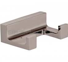 Крючок Rav Slezak Nil NLA0102MGL глянцевый серый металлик, на шурупах