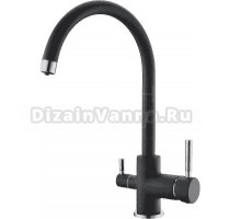 Смеситель для кухни Emar Quartz 3007 антрацит