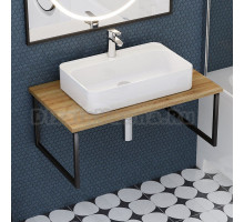 Столешница с раковиной ASB-Woodline Оливия 80