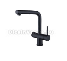 Смеситель для кухни Emar Steel ЕС - 7026 Black