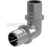 Угольник Royal Thermo AXIOpress RTE 20.434 20×3/4" наружная резьба