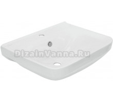 Раковина подвесная Sanita luxe Next WB.PD/Next/60-C/WHT.G/S1 60 глянцевая белая, прямоугольная