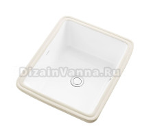 Раковина встраиваемая снизу ARROW ATX4538F 45 глянцевая белая, прямоугольная