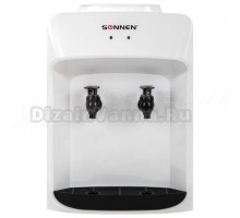 Кулер для воды настольный SONNEN TS-01WT белый