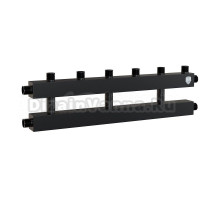 Коллекторная группа Royal Thermo RTE 54.113 на 3 (4) отопительных контура, Ду 25