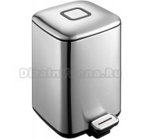 Мусорное ведро Weltwasser WW Mila MT 12L хром матовый