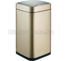 Мусорное ведро Weltwasser WW Rone CG 12L шампань золото