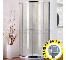 Душевой уголок Cezares Pratico R2 90 P Cr + трап