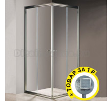 Душевой уголок Cezares Giubileo-A-2-80 прозрачное стекло, бронза + трап