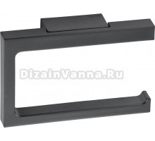 Держатель туалетной бумаги Keuco Edition 11 11162130000 хром черный шлифованный