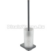 Ершик Keuco Edition 11 11164139000 хром черный шлифованный