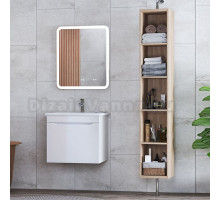 Мебель для ванной Vigo Grani 60 подвесная, подвесная, 1 ящик, белая