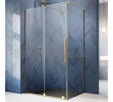 Душевой уголок Radaway Furo Gold KDJ 100x70 L