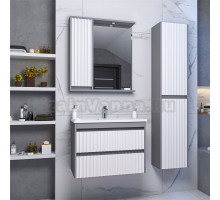 Мебель для ванной Brevita Balaton 80, комбинированная