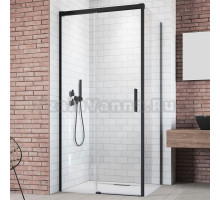 Душевой уголок Radaway Idea Black KDJ 100x70 L