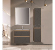 Мебель для ванной ASB-Mebel Диана 75 серый глянец