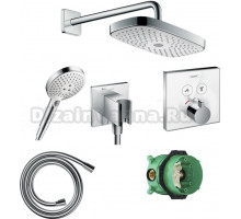 Душевой комплект Hansgrohe Raindance Select E 300 27385400+26530400+26486000+28272000+15738400+1800180