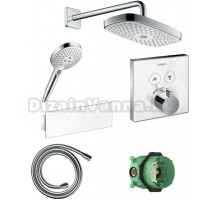 Душевой комплект Hansgrohe Raindance Select E 300 27385400+26530400+28272000+26456400+15738400+1800180