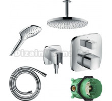 Душевой комплект Hansgrohe Raindance Select E 300 27337000+26520000+28272000+26485000+15771000+1800180