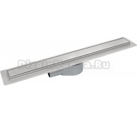 Душевой лоток CK DRAIN AQPP01-90 Inoks 90 см, с сухим затвором, щелевой, из нержавеющей стали, с решеткой