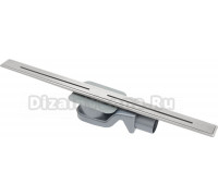 Душевой лоток CK DRAIN RİO-AQUA006-60 60 см, двойной, с сухим затвором, щелевой, из нержавеющей стали, с решеткой