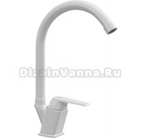 Смеситель для кухни DIWO Смоленск SM-01w белый