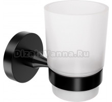 Стакан DECOR BANYO Alina Black A40 406 04