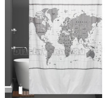 Штора для ванной Bath Plus Charme Red ch-21318 200х200, International Map I